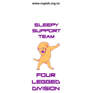 Sleep Support Team Wee Doggy Tee Design