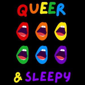 Queer & Sleepy Tee Design