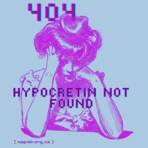 Hypocretin Not Found Tee Design