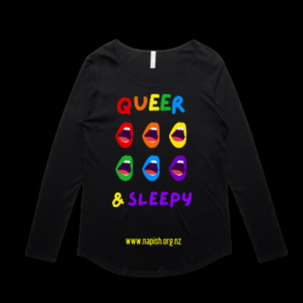 Queer & Sleepy Long Sleeve Tee Thumbnail